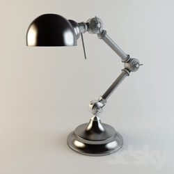 Table lamp - Table lamp on a stand 