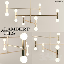 Ceiling light - Lambert _amp_ Fils Atomium Lamp 