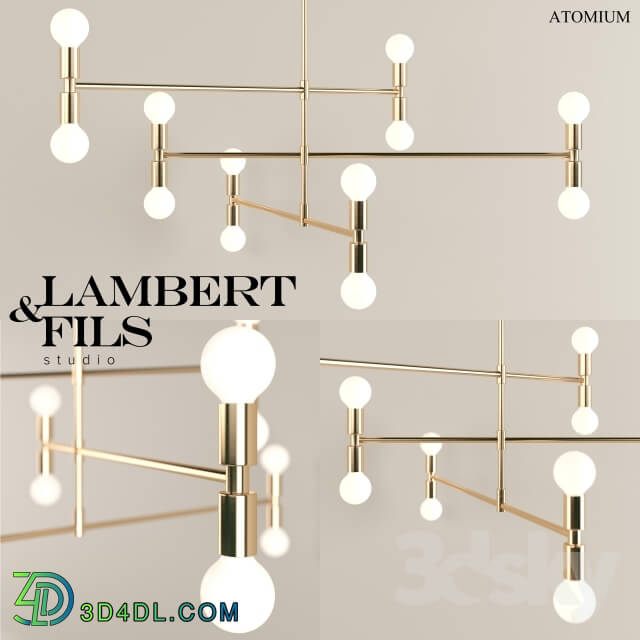 Ceiling light - Lambert _amp_ Fils Atomium Lamp