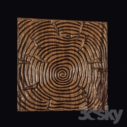 Other decorative objects - Oka wood panel wall decor 