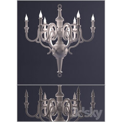 Ceiling light - moooi paper chandelier L 