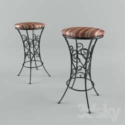 Chair - Wrought iron chair 