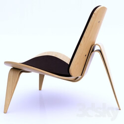 Arm chair - shell chair 