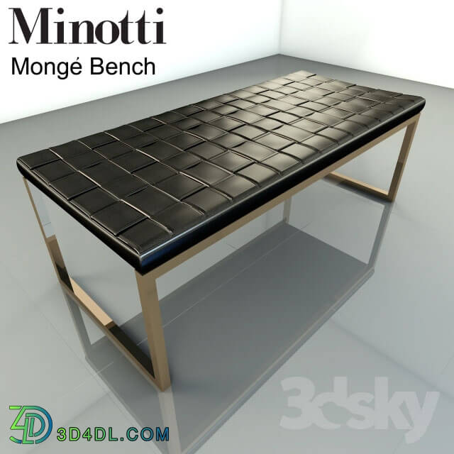 Other soft seating - Minotti Monge Bench