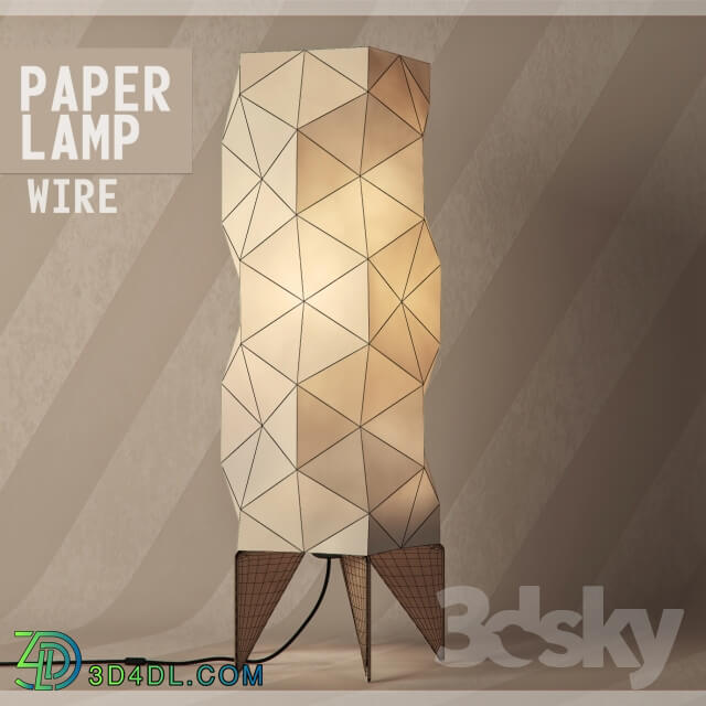 Table lamp - Paper Lamp