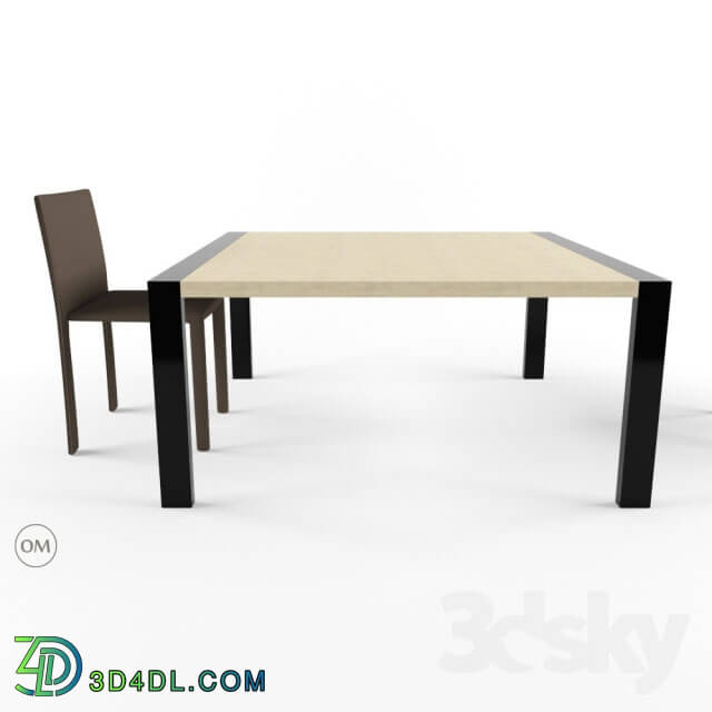 Table _ Chair - MINOTTI  LENNON ROMA