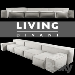Sofa - Livingdivani_Extrasoft 