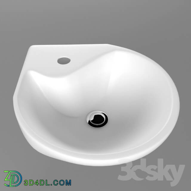 Wash basin - Corner washbasin Devit