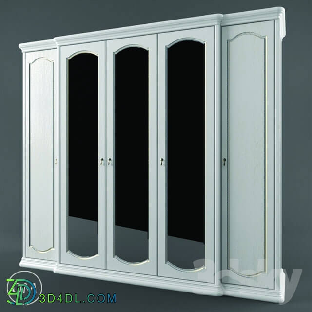 Wardrobe _ Display cabinets - Luigi_ white Miassmobili