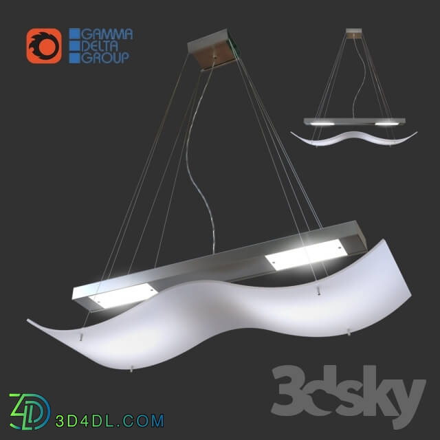 Ceiling light - Gamma Delta Group FLUORWING