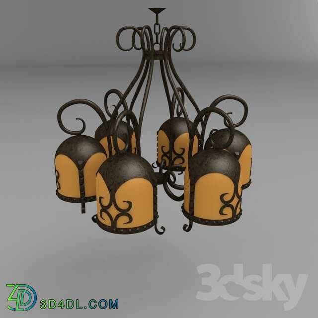 Ceiling light - lustra_kovka2