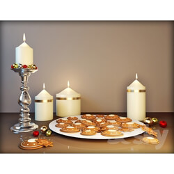 Other decorative objects - Cookies. Candles 