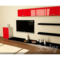 Wardrobe _ Display cabinets - Furniture group 