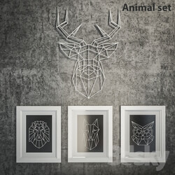 Frame - Animal set 