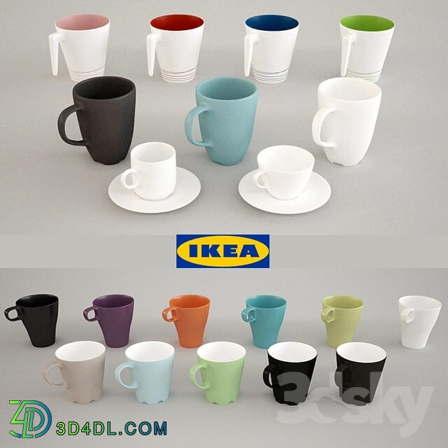 Tableware - Ikea set of cups