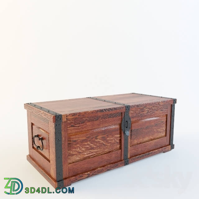 Other decorative objects - Old wooden chest