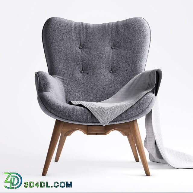 Arm chair - Armchair with pouf - jysk EJERSLEV