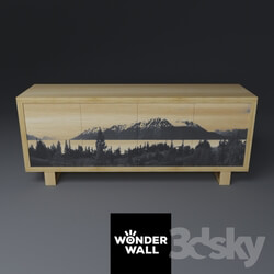 Sideboard _ Chest of drawer - Chest of drawers made of plywood 