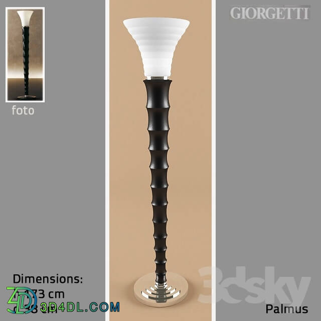 Floor lamp - lamp giorgetti palmus