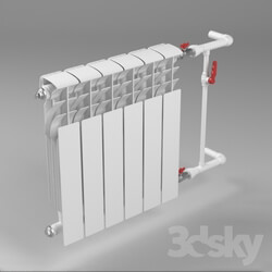 Radiator - Bimetallic heating radiator 
