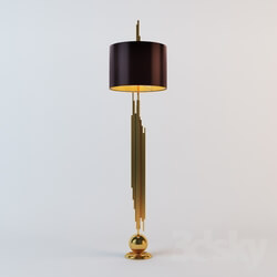 Floor lamp - lamp TAYLOR LLORENTE gold plater floorlamp Z500 