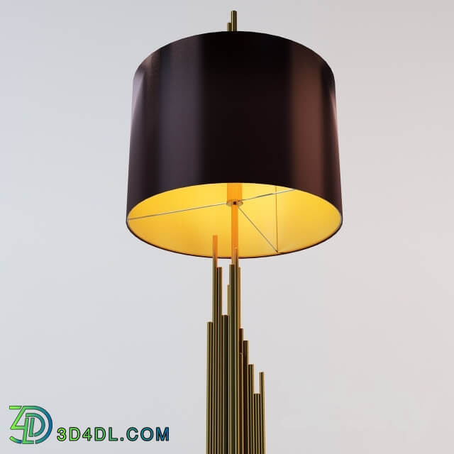 Floor lamp - lamp TAYLOR LLORENTE gold plater floorlamp Z500