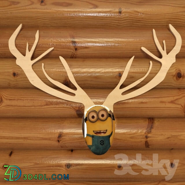 Mirror - Archpole Wall mirror Moose