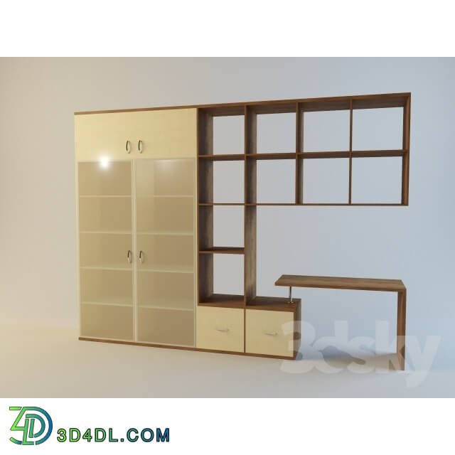 Wardrobe _ Display cabinets - Storage system