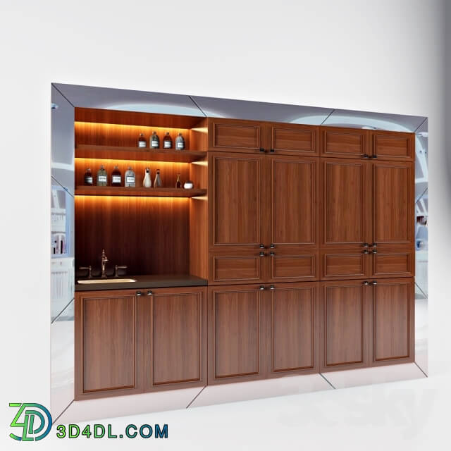 Kitchen - Cabinet with sink