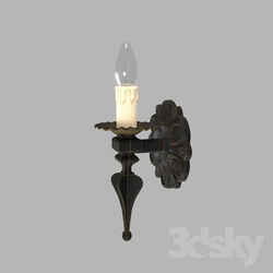 Wall light - OM Bra Dla.rf _Country with candles_ 
