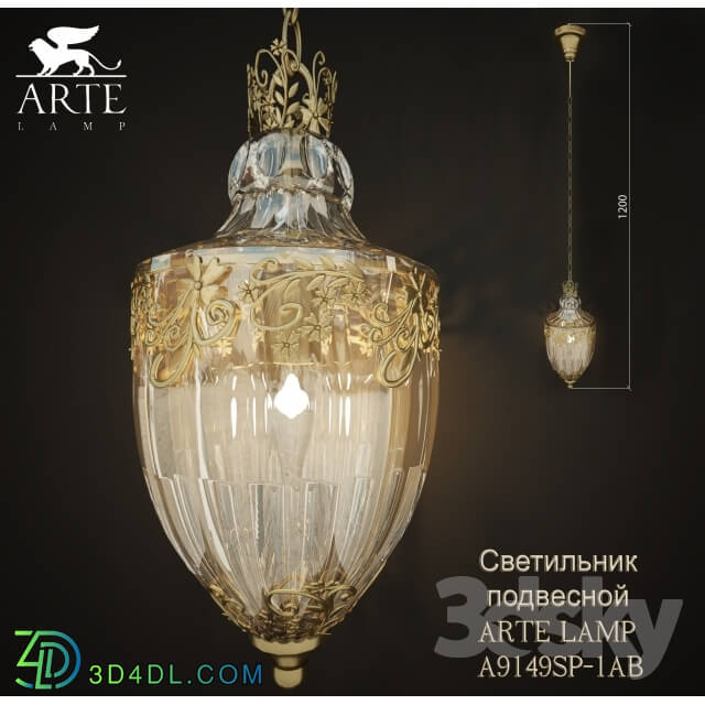 Ceiling light - Lamps suspended ARTE LAMP A9149SP-1AB