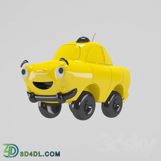 Toy - Cartoon Car