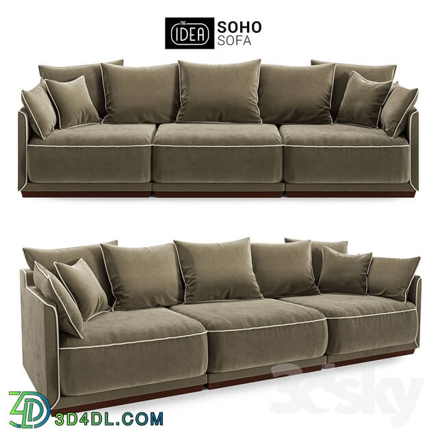 Sofa - The IDEA Modular Sofa SOHO _item 803-805-804_