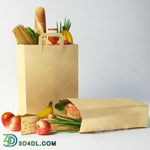 Food and drinks - Bag of groceries