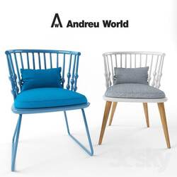 Chair - andreu world nub 