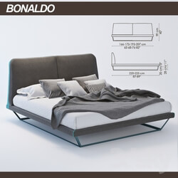 Bed - Bonaldo Amlet bed 