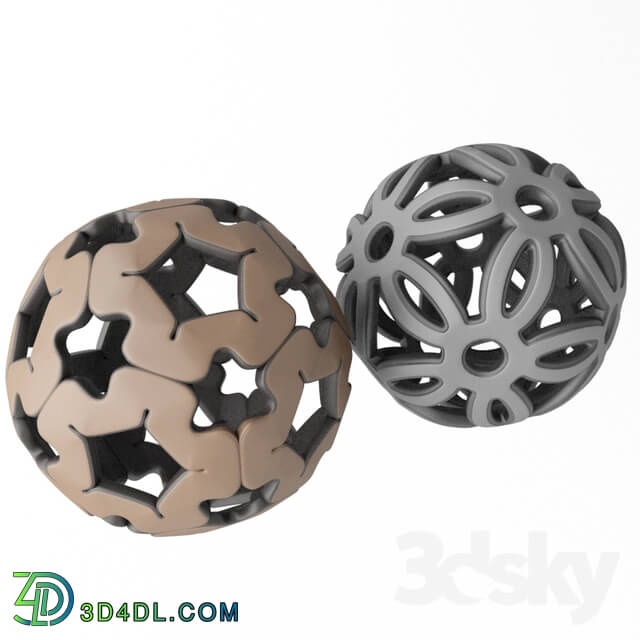 Other decorative objects - spherical decorations