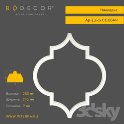 Decorative plaster - RODECOR Art Deco 01108AR Cover 