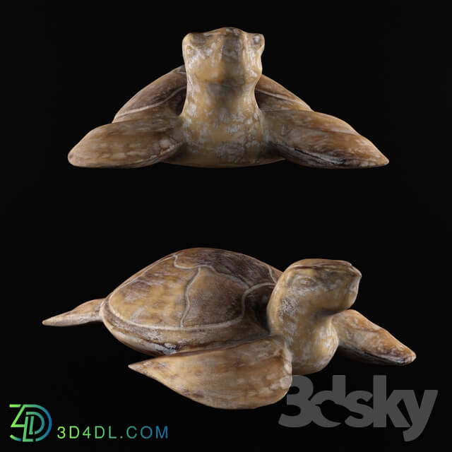 Sculpture - Turtle figurine