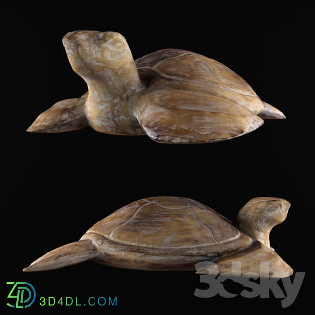 Sculpture - Turtle figurine