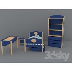 Full furniture set - Children_s furniture 