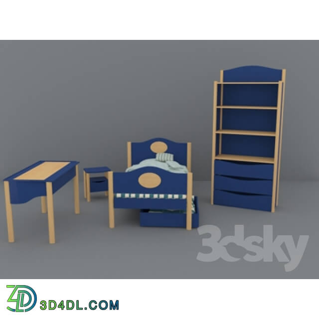 Full furniture set - Children_s furniture