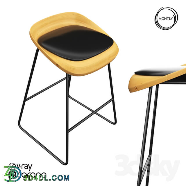 Chair - OM bar stool TOU by Montly
