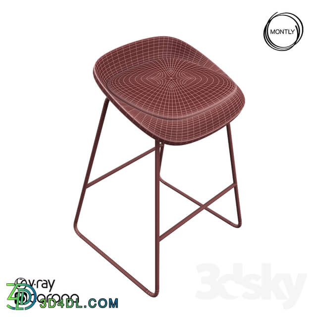 Chair - OM bar stool TOU by Montly