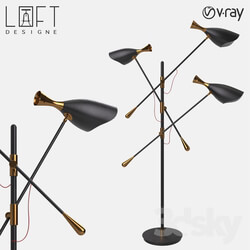 Floor lamp - Floor lamp LoftDesigne 8606 model 