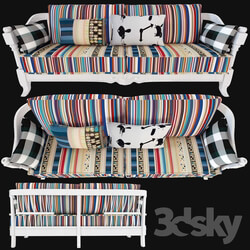 Sofa - Vintage Sofa 