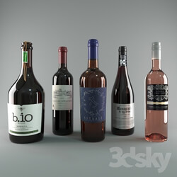 Food and drinks - Wine bottles 