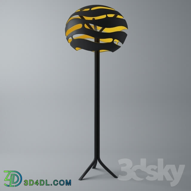 Ceiling light - organic floor lamp