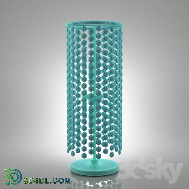 Table lamp - crystal table lamp