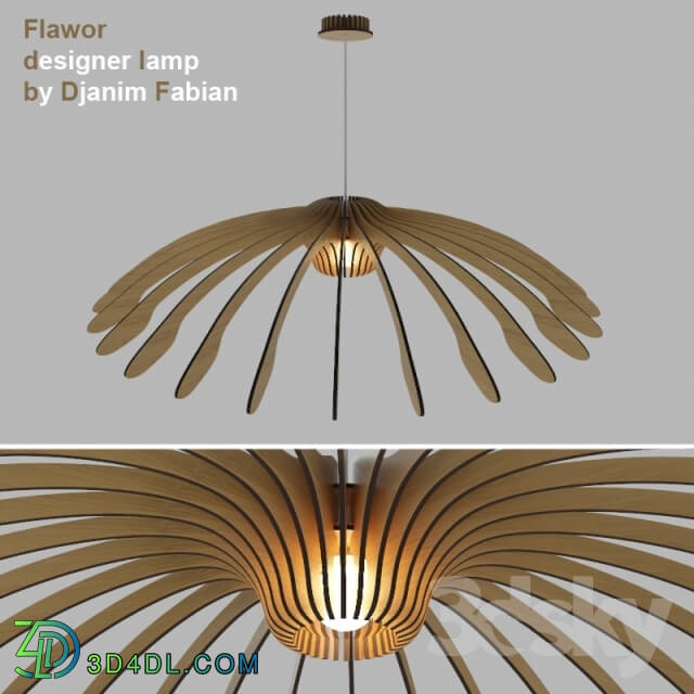 Ceiling light - Designer chandelier Flawor